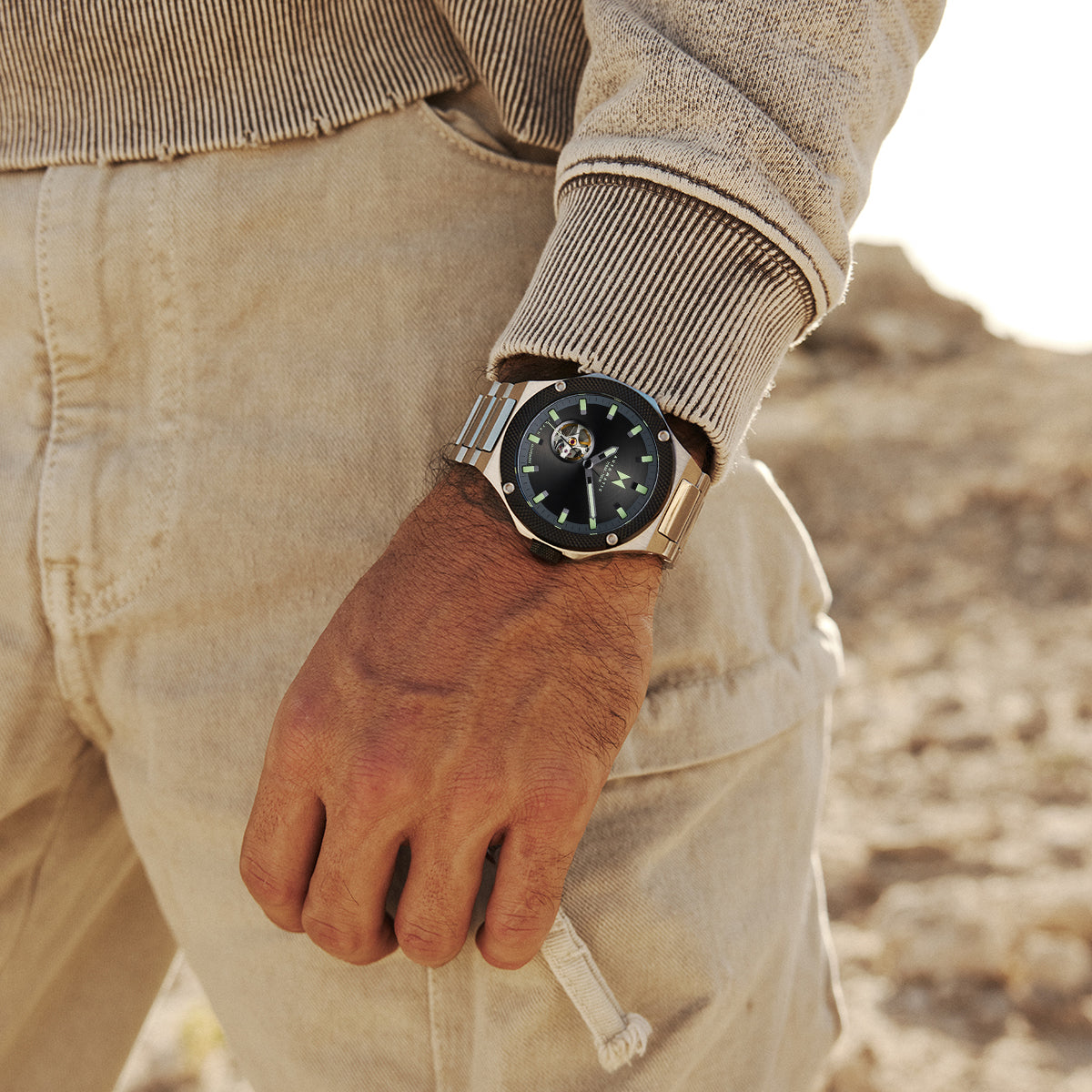 Raptor Automatic Electric Orange 46.5mm