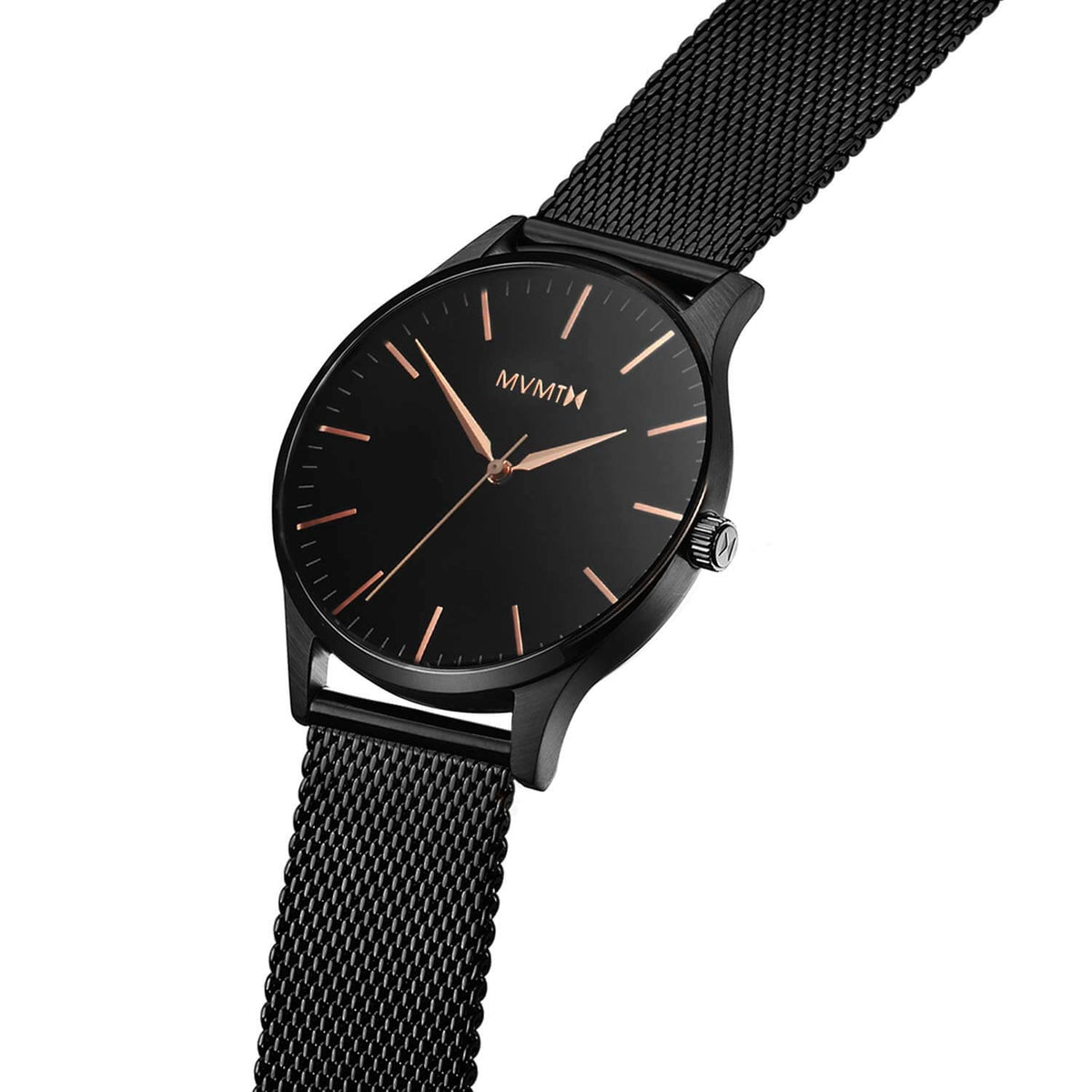 MVMT Men's 40 Series Black Plated Watch