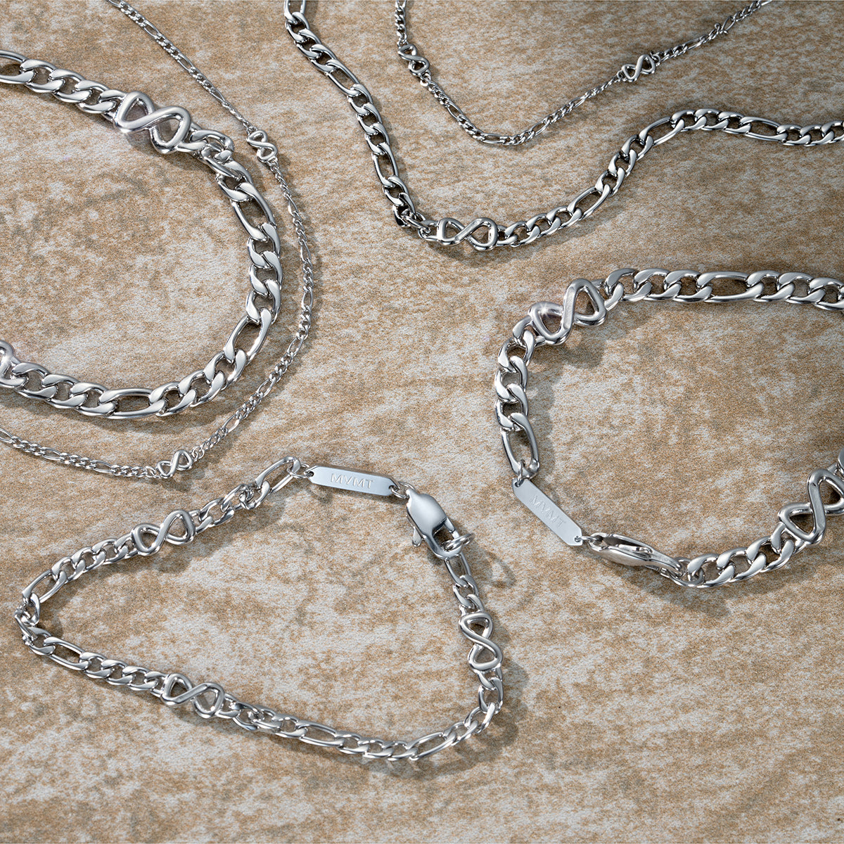 Figaro Chain Necklace - 1.8MM Silver