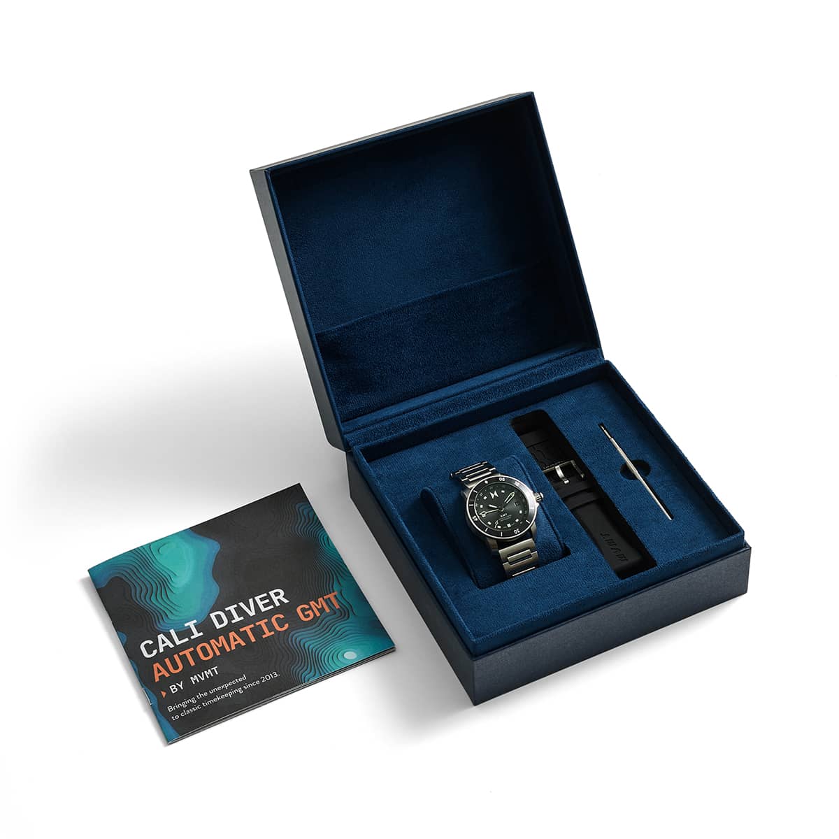 Cali Diver GMT Automatic Frontier Black 40mm