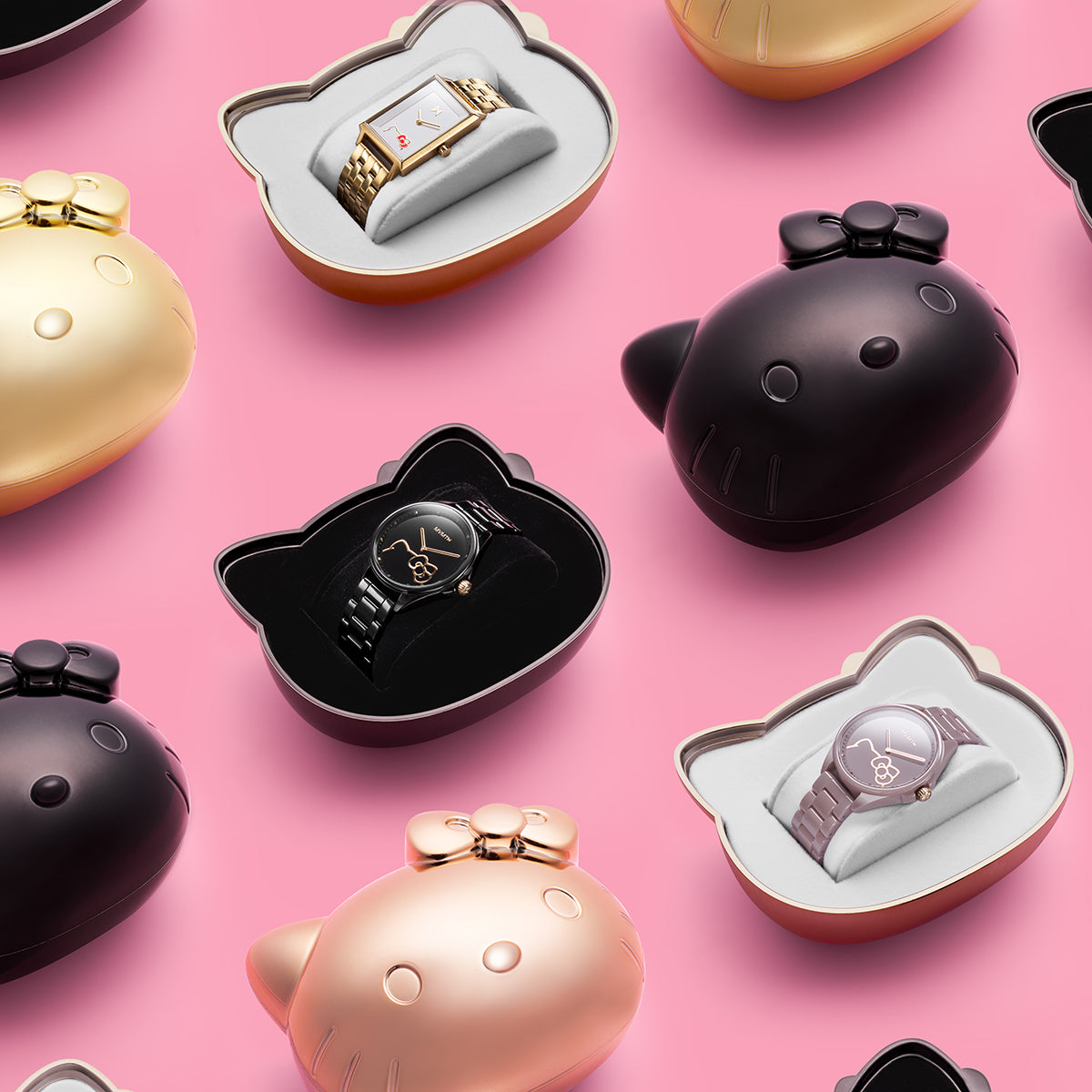 CORONADA CERAMIC Hello Kitty® Gloss Black 36mm