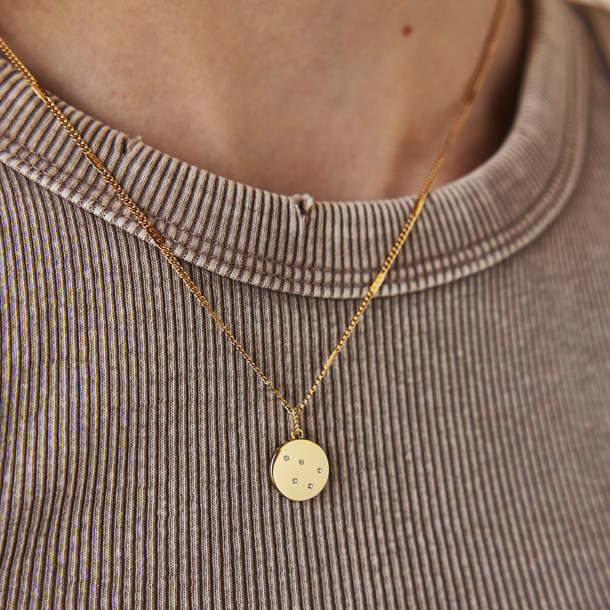 Zodiac Charm Gold