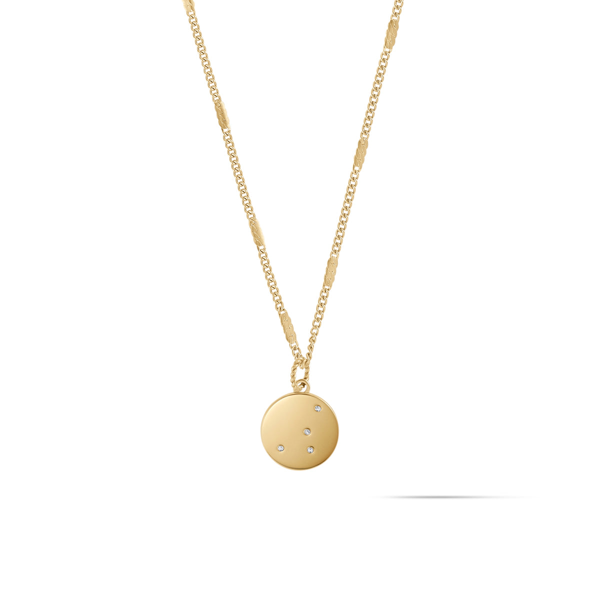 Zodiac Charm Gold - Cancer