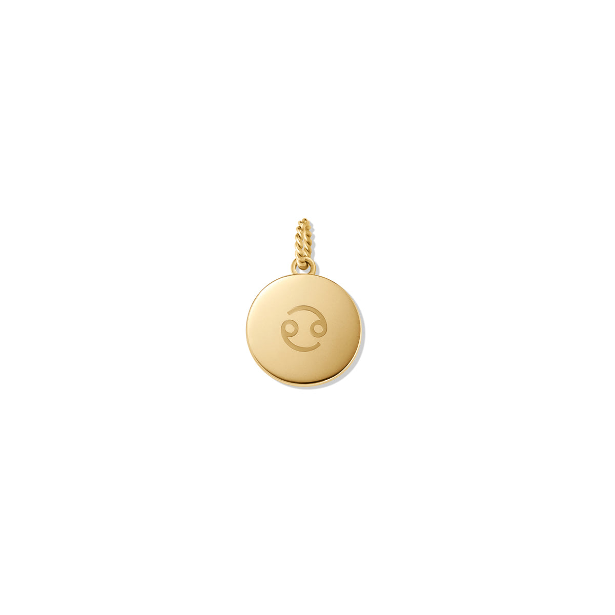 Zodiac Charm Gold - Cancer