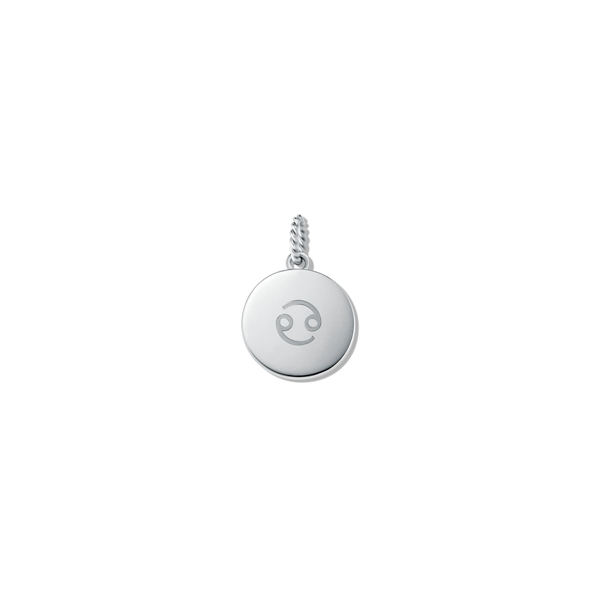 Zodiac Charm Silver - Cancer