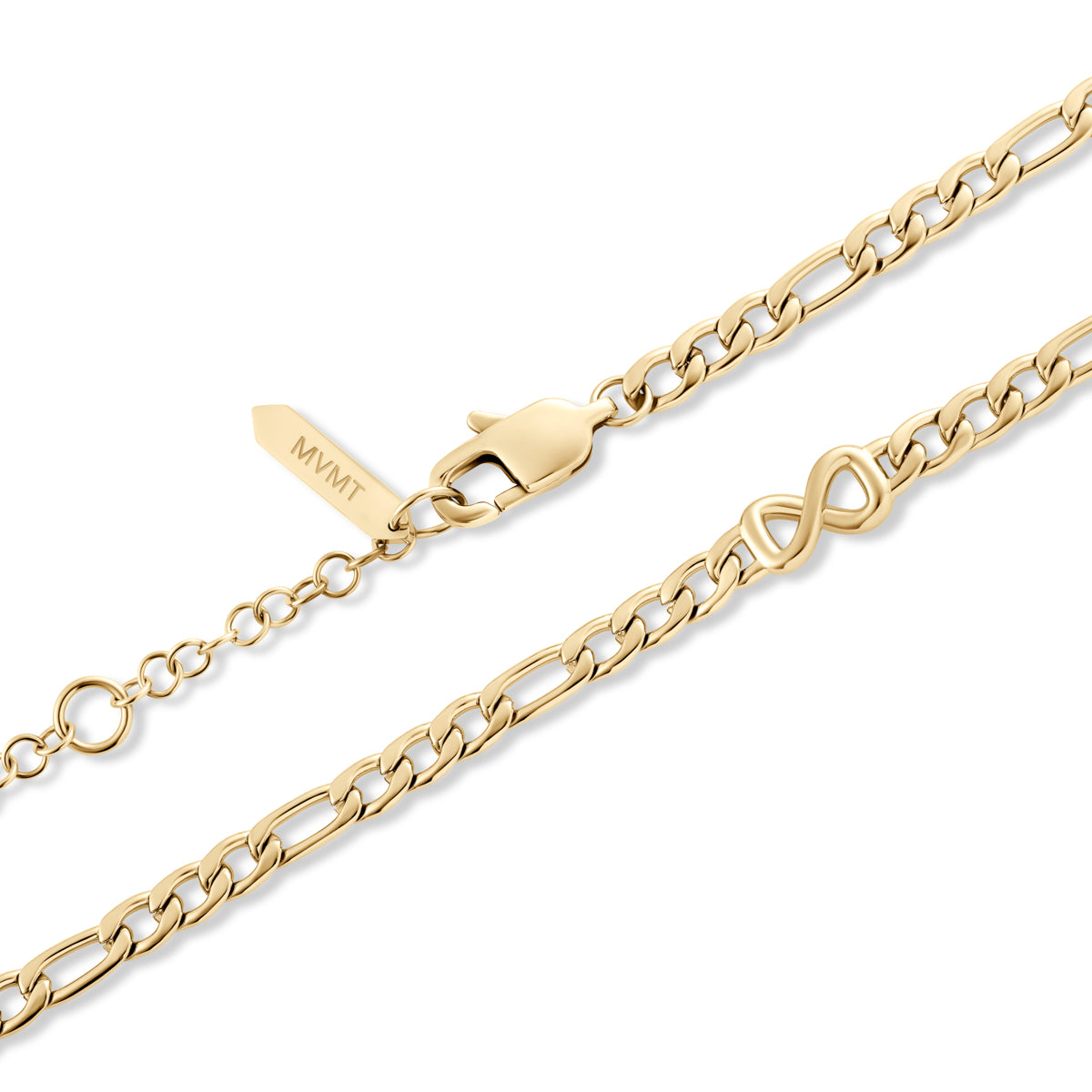 Figaro Chain Necklace Gold
