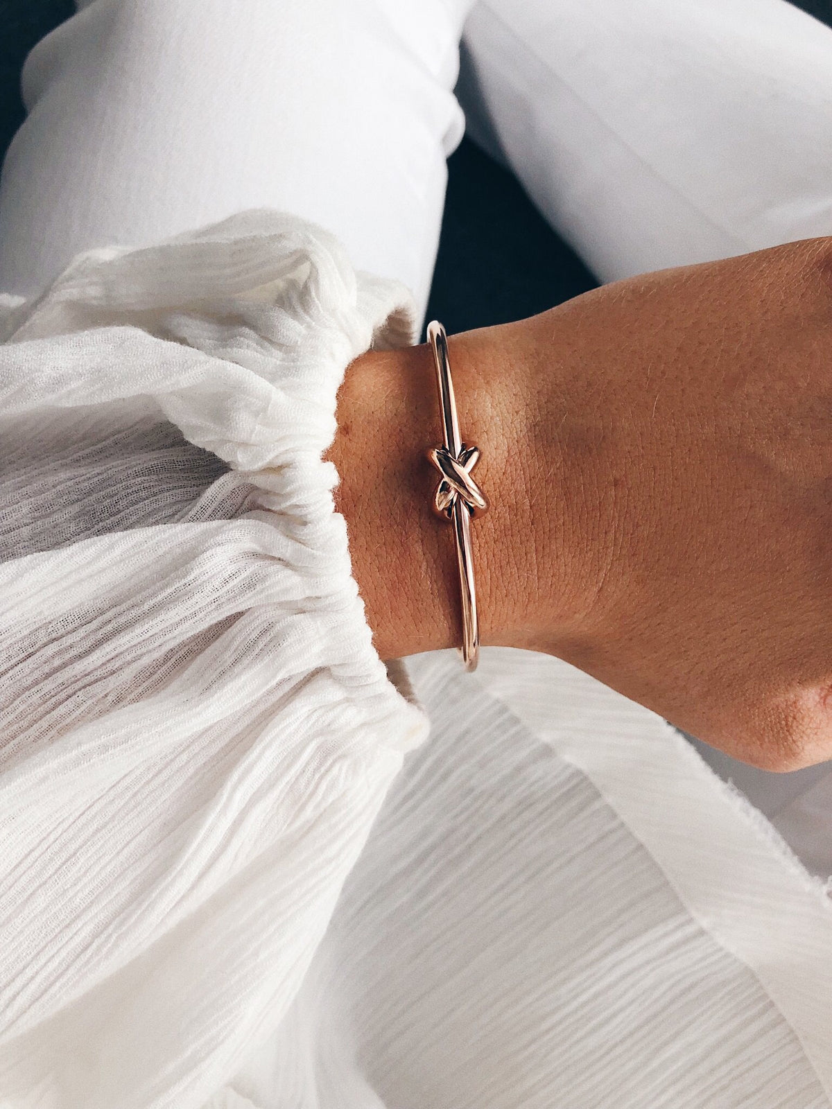 Knot Cuff Rose Gold