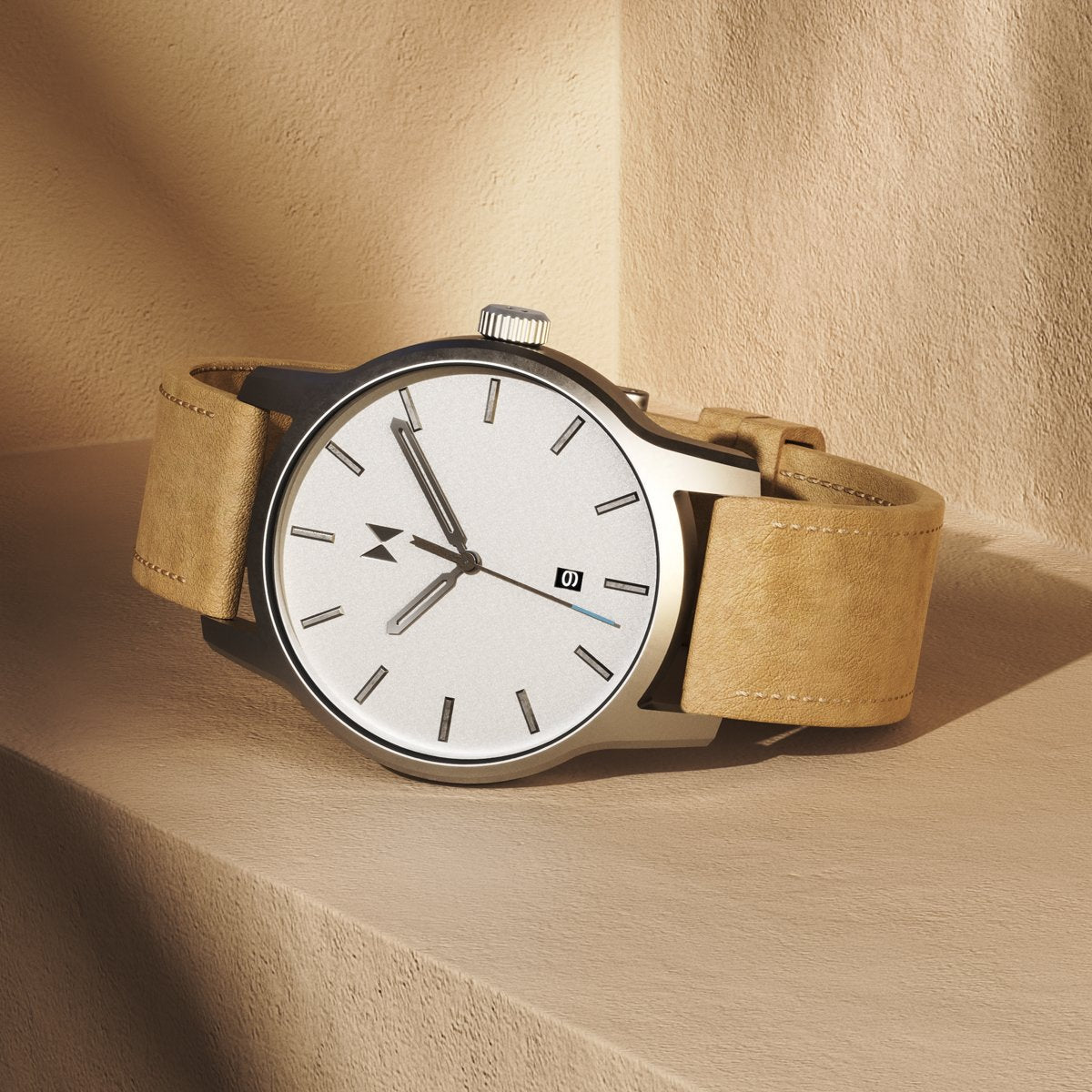 Men's Classic II Automatic watch with beige strap